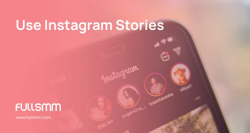 use instagram stories